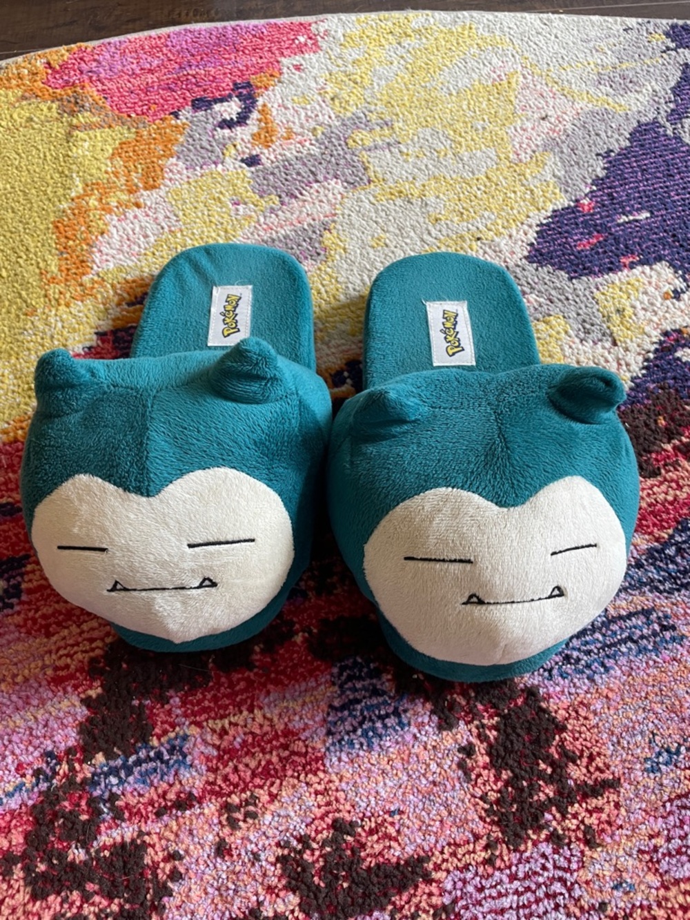 Pokemon Snorlax Plush Slide Slippers